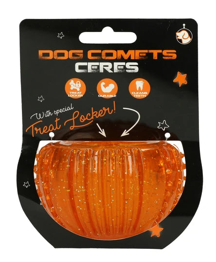 Dog Comets Ceres mit Treat Locker Orange